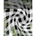 thumbnail image 6 of Cloth Napkins Summer Rustic Eucalyptus Leaf Washable Soft Kitchen Dinner Napkin Set of 4,Black White Buffalo Plaid Reusable Cocktail Napkins for Wedding Holiday Party Event,20x20In, 6 of 7