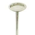 thumbnail image 5 of DecMode 13", 15", 17"H Modern Candlestick, Silver, 3 - Pieces, 5 of 7