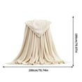 thumbnail image 3 of Iliya Super Soft Warm Warm Fleece Blanket Throw Rug Sofa Bedding, 3 of 3