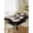 Black WhiteSmoke Gold, variant on Black Gold Flower Table Cloth, Gradient Luxurious Floral Botanical Waterproof Tablecloth for Rectangle Tables, Reusable Washable Fabric Table Cover for Restaurant Kitchen Dining Tables 60"x102"