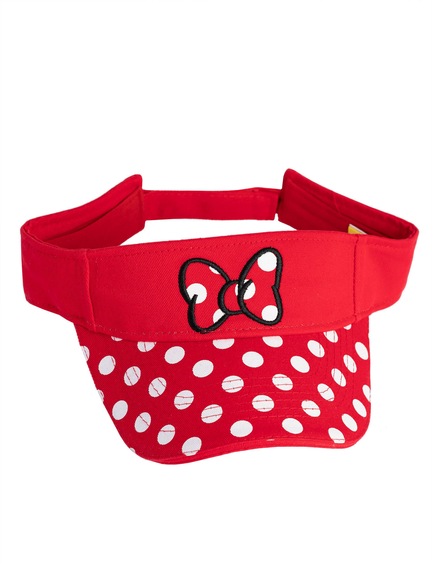 Disney Disney Womens Minnie Mouse Polka Dot Embroidered Stitch Bow