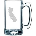 thumbnail image 1 of California Home States Etched 25oz Beer Mug, 1 of 1