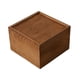 thumbnail image 2 of Caja de madera para regalo de boda con tapa deslizante, para guardar joyas, decoración del hogar 15 cm x 15 cm x 10 cm, 2 of 8