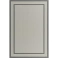 thumbnail image 3 of Unique Loom Outdoor Border Collection Area Rug - Border (6' 1" x 9' Rectangle Gray/Silver), 3 of 12