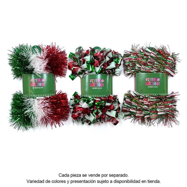 Guirnalda Prichos Fiestas Patrias Tricolor 270cm Varios Modelos 1 Pieza