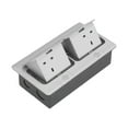 thumbnail image 3 of Dual Computer Floor SocketFloor Socket Bounce Double Multifunctional Desktop Outlet Office Floor Socket Impressive Results, 3 of 5