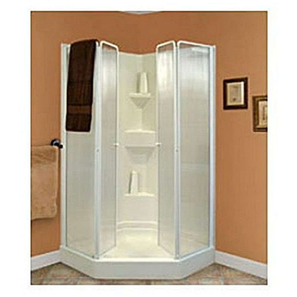 Lyons L6ZD38WCW 38 ft. Tub Door, White