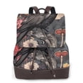 thumbnail image 1 of Easygdp Moonlit Crow Blossoms Mochila de Cuero para Mujeres, Bolso de Hombro, Bolsos de Mano de Moda para Trabajo y Viajes, 1 of 4