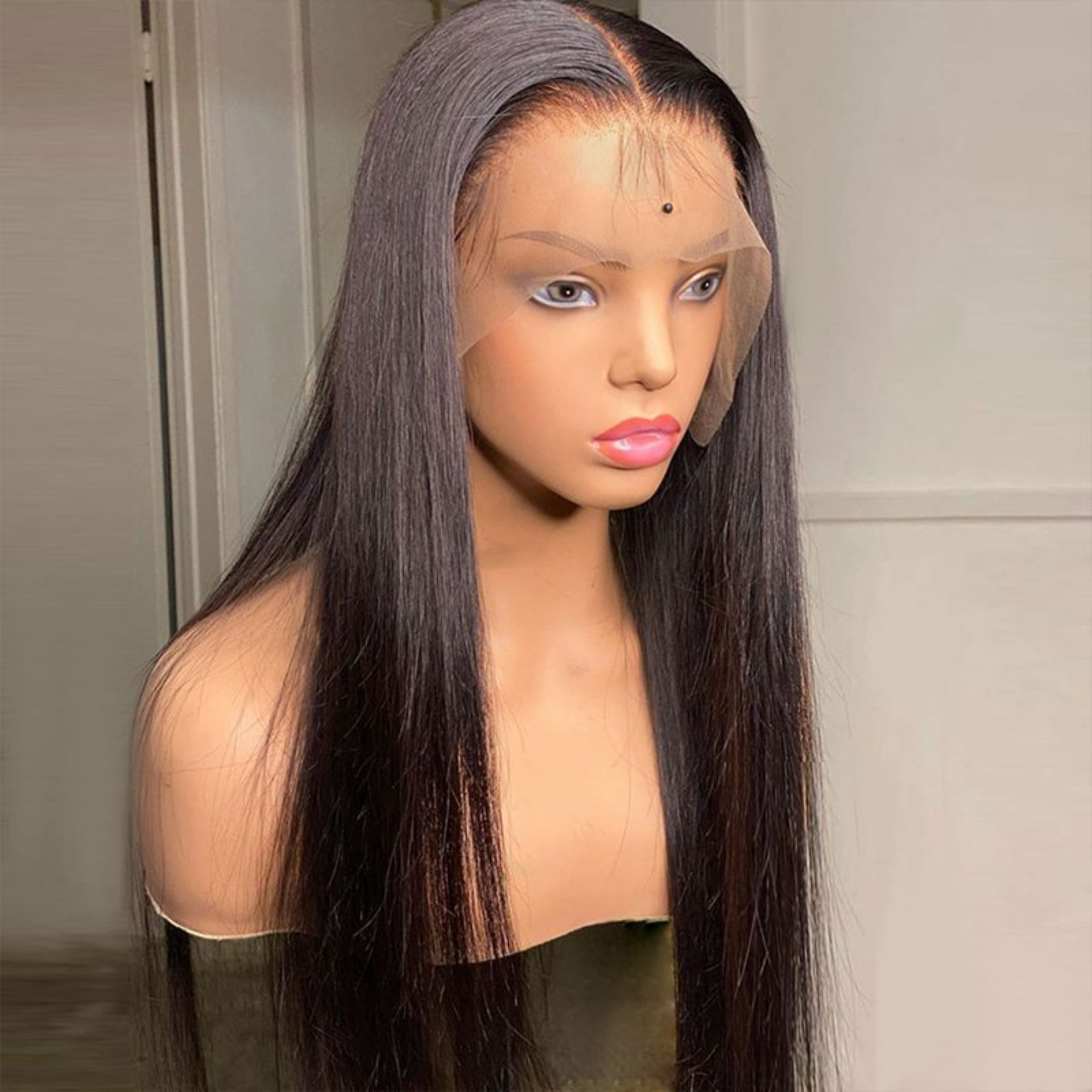 Deep Wave Lace Front Wig, Human Hair, 180 Density, HD Full Lace Front Wig, Curly Human Hair Wig with Baby Hair for Women