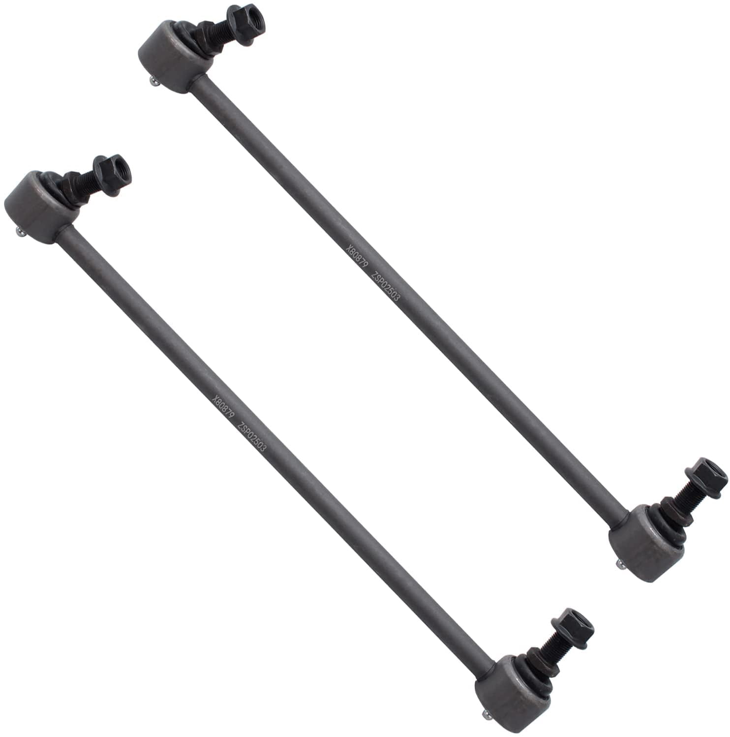 Detroit Axle - Front 2pc Sway Bars for 12-19 Prius C, 06-18 Toyota Yaris 08-14 Scion xD, 2 Sway Bar End Links 2012 2013 2014 2015 2016 2017 2018