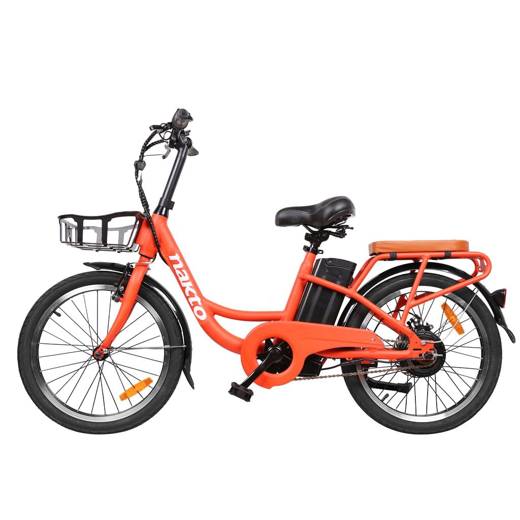 NAKTO PONY 20" x1.75 Electric Bicycles, Orange