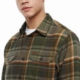 thumbnail image 2 of Orvis Men’s Heavyweight Flannel Shirt ( Green,Medium ), 2 of 4
