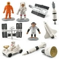 thumbnail image 1 of Spaceman Juego De 10 Modelos De Astronauta De PVC, Juguetes De Astronauta En Miniatura Del Espacio Exterior, Figuras De Astronauta, Decoración Para Tartas, Regalos De Aprendizaje, 1 of 8