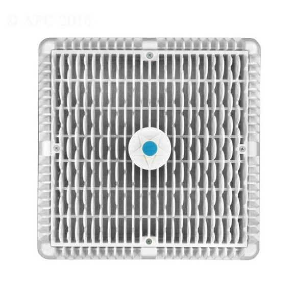 Aquastar Pool WAV12WR101 12 x 12 in. Wave Anti Entrapment with Vented Riser Ring