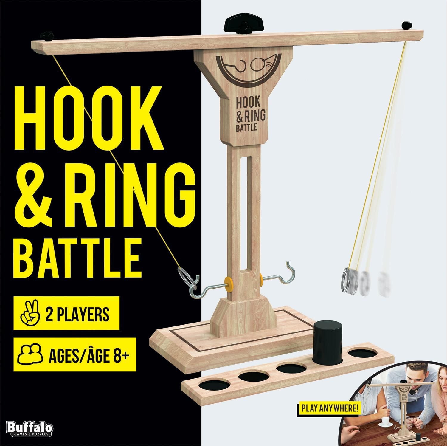 Buffalo Games - Hook & Ring Battle Game for Ages 8+