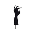 thumbnail image 2 of Uuiauoio Halloween Black Hands Yard Signs, Scary Hand Silhouette Lawn Sign with Stakes, Halloween Decorations for Outdoor Yard Lawn Garden, 2 of 6