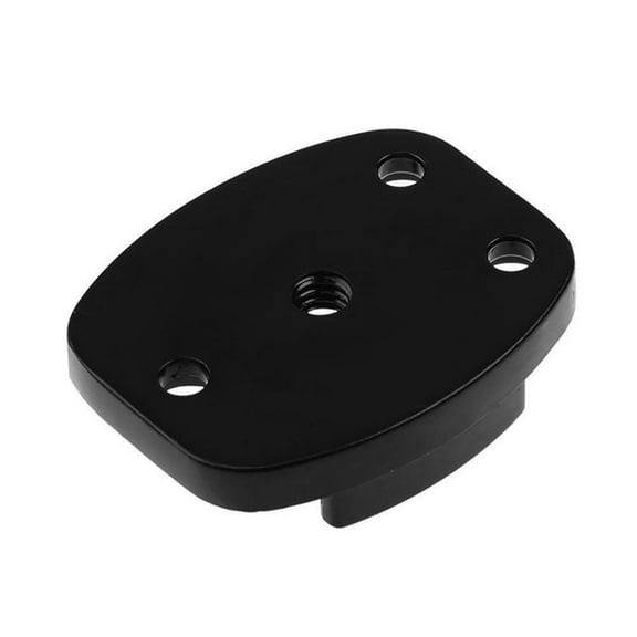 For GoPro/Yi/SJCAM Aluminum Flat Surface Base Mount Easy Attachment for Adventure Footage