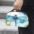 thumbnail image 2 of Dragonfly Charger Organizer Hard Drive Bag Cable Cord Organizer Small Storage Pouch Oxford Fabric Waterproof Electronic Digital Accessories Travel Case 5.9x9.44x3.14 in., 2 of 6