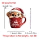 thumbnail image 2 of Christmas Cup 2D Flat Acrylic Ornaments Christmas Holiday Decorations Gifts For Children, 2 of 3