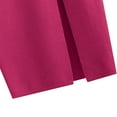 thumbnail image 7 of BONIXOOM Womens Cardigan Sweaters Relaxed Fit Sweater Tube Work Crew Neck Cute Sweaters For Women Hot Pink One size, 7 of 7