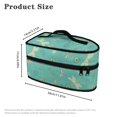 thumbnail image 6 of HELLHERO Dragonfly Dandelion Travel Iron Carrying Storage Bag Polyester Zipper Universal for Most Irons Closet, Case Only, 6 of 6