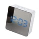 thumbnail image 4 of Reloj Despertador Multifunción Relojes Digitales LED - Temperatura / Modo de lámpara / Snooze / Espejo de Maquillaje - Plaza, azul Plaza luz LED azul Colco LED Despertador Digital de Viaje, 4 of 4