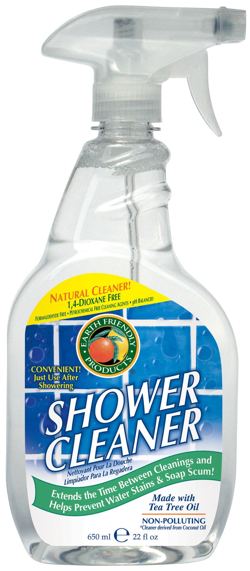 Earth Friendly Products Shower Cleaner, 22 Oz