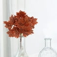 thumbnail image 4 of SDJMa Artificial Maple Leaves Branches, 16" Faux Fall Leaves Stem for Indoor Outdoor Autumn Harvest Thanksgiving Party Farmhouse Home Table Centerpieces Decoration, 4 of 9