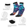 thumbnail image 5 of Rocae Underwater Turtle Dolphin Octopus for Premium Adult Socks,Comfortable, Breathable, and Durable Socks, Perfect for Everyday Wear, 5 of 7