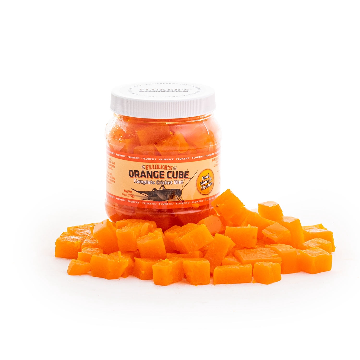 Orange Cube Complete Cricket Diet 6oz