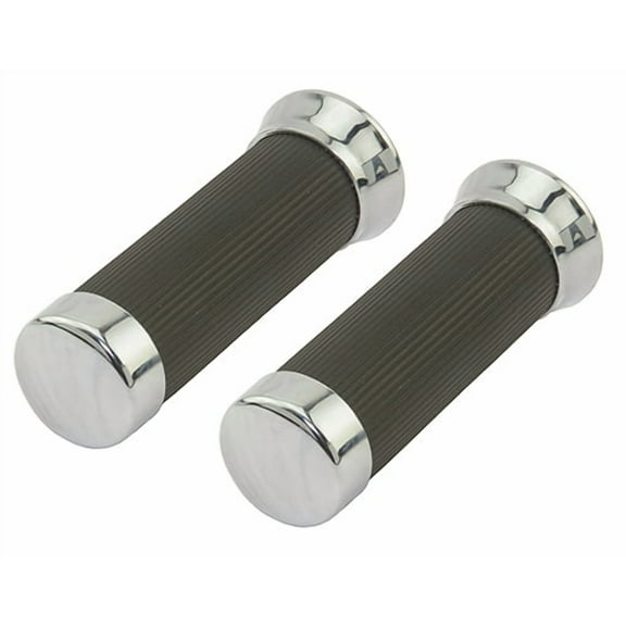 bike Grips Classic HT-92 Black/Chrome.lowrider bicycle part