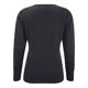 thumbnail image 1 of Russell Collection - Chaqueta de punto con cuello en V para mujer (Negro), 1 of 2