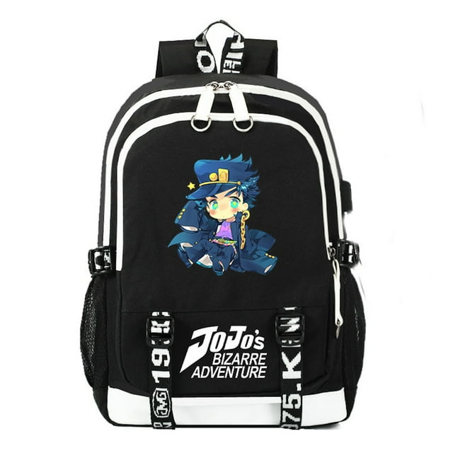Mochila Jojos Bizarres Adventures Kids School Oxford 30 x 15 x 43 cm