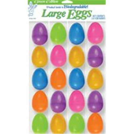 easter eggs plastic bag multicolor