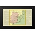 thumbnail image 2 of Clouet 18x12 Black Modern Framed Museum Art Print Titled - Asia Japan Chinese Empire Korea - Clouet 1787, 2 of 5