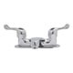 thumbnail image 2 of Llave Mezcladora Lavabo Cuerpo Latón Cuello Metal Idrop, 2 of 4