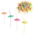 thumbnail image 3 of 150 Pcs Umbrella Colourful Drinking Straws for Cocktail Decoration, 3 of 5