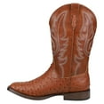 thumbnail image 3 of Roper  Kids Boys Bumps Faux Ostrich Square Toe    Casual Boots   Mid-Calf, 3 of 5