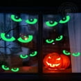 thumbnail image 2 of Halloween Stickers Luminous Eyes Ghost Party Decoration Stickers Fluorescent Horror Wall Stickers Holiday Party Room Decoration, 2 of 9
