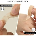 thumbnail image 2 of rollos de cinta flexible para la piel, cinta transpirable para la nariz, cinta de gasa autoadhesiva para lesiones de heridas, hinchazón, deportes, color beige (1 x 400 cm), 2 of 4