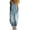 Light Blue, variant on Breezora Women's Sleeveless Denim Jumpsuit Retro Washed Cotton Overall With Multi Pockets And Button Front