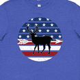 thumbnail image 4 of Inktastic Deer Bow Hunting USA Flag Youth T-Shirt, 4 of 5