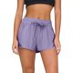 thumbnail image 1 of Pantalones cortos deportivos de verano holgados para mujer, transpirables, con bolsillos con cremallera, 1 of 3