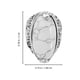 thumbnail image 3 of Elegante anillo turquesa de estilo bohemio tallado, anillo de moda para dama, joyería, 3 of 5