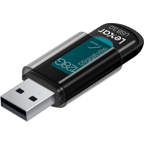 Lexar 128GB JumpDrive S57 USB 3.0 Flash Drive 128 GB USB 3.0 Aqua 1/Pack 256bit AES