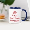 thumbnail image 3 of CafePress - Keep Calm And Trust Your Paralegal Mugs - 11 oz Ceramic Mug - Novelty Coffee Tea Cup, 3 of 4