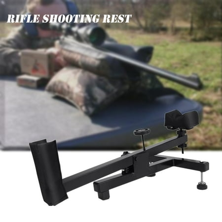 Shooting Rest Rifle Air Gun Shoot Bench Sighting Benchrest Steady Padded Stand , Shooting Accessories, Rifle Rest