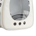 thumbnail image 7 of Pet Carrier Backpack Waterproof Cat Pet Backpack for Small Dog Cats Hold Up to 11 Lbs Adjustable Ventilated Cats Pet Backpack for Kittens Travel Hiking Camping Outdoor White, 7 of 7