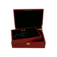 thumbnail image 2 of Croco Design Wood Jewelry Box - 11.25W x 4H in., 2 of 2