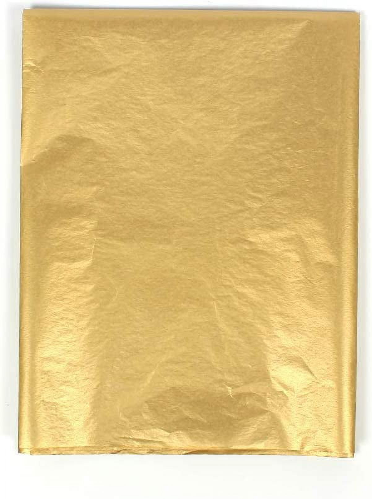  UNIQOOO 100 Sheets 20X14 Premium Metallic Rose Gold